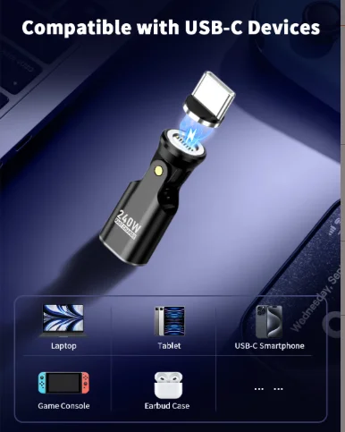 Shell Material Connector 360 USB- C Adaptor 240 W | MITFAST